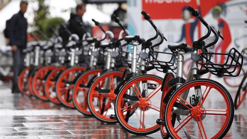 Ngoài nạn trộm xe, Mobike còn đối mặt với sự cạnh tranh khá gay gắt ở Mexico City - Ảnh: Tân Hoa Xã.