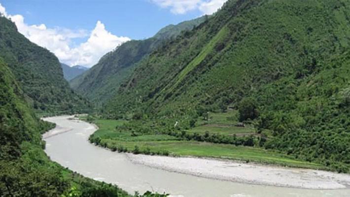 Khu vực dự kiến xây đập West Seti ở Nepal - Ảnh: SCMP.