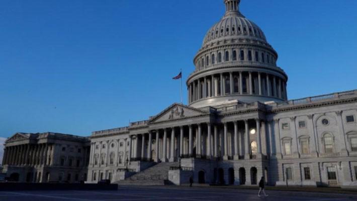Tòa nhà Quốc hội Mỹ trên Đồi Capitol ở thủ đô Washington DC - Ảnh: Reuters.