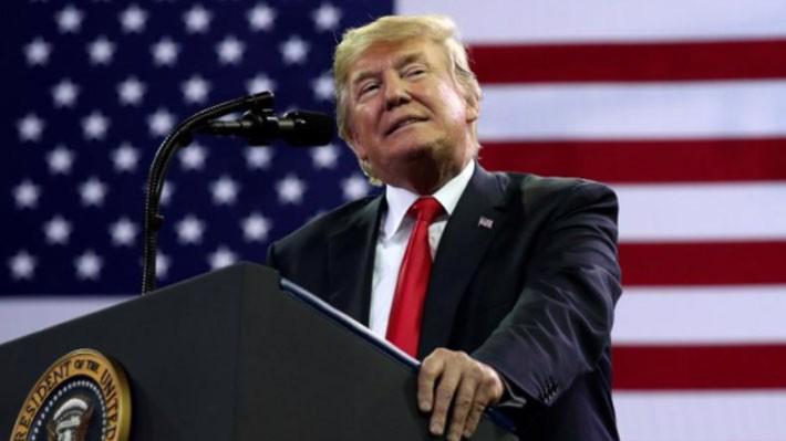 Tổng thống Mỹ Donald Trump tại một sự kiện ở Minnesota hôm 20/6 - Ảnh: Reuters.