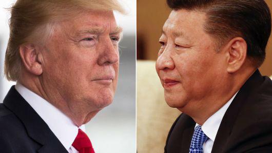 Tổng thống Mỹ Donald Trump (trái) và Chủ tịch Trung Quốc Tập Cận Bình - Ảnh: Getty/CNBC.