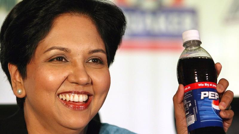 Bà Indra Nooyi, CEO hãng đồ uống Pepsi.