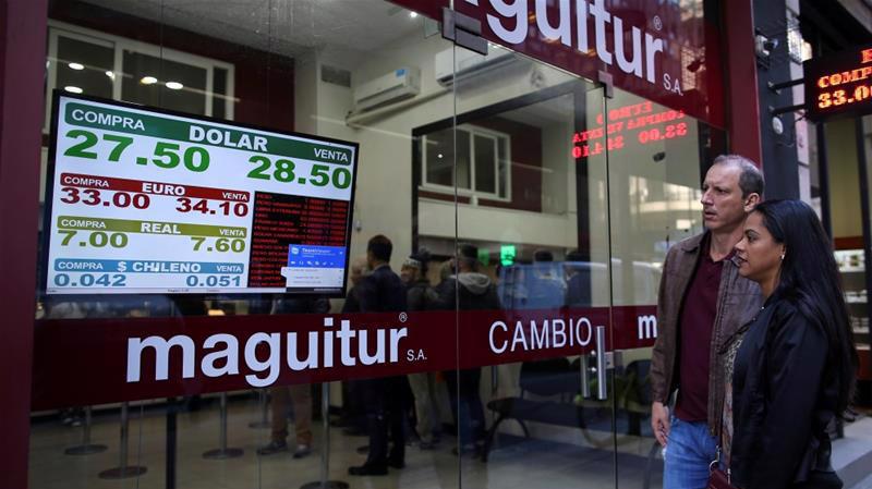 Cuộc khủng hoảng ở Argentina là một mối lo của giới đầu tư toàn cầu gần đây - Ảnh: Reuters.