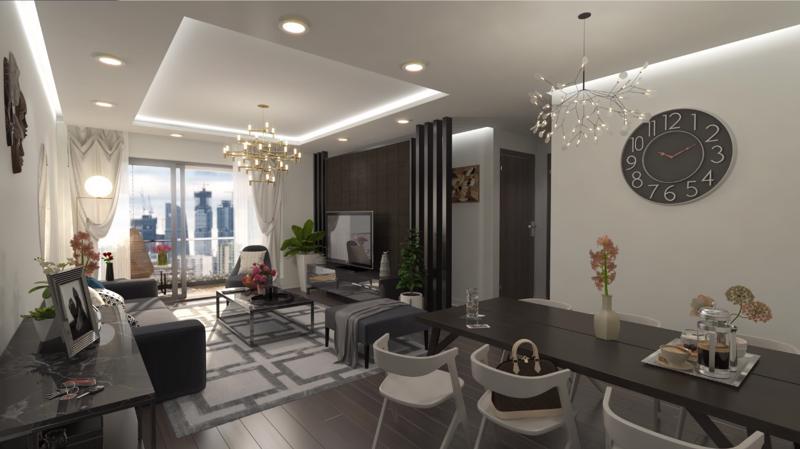 Các căn hộ Eco Dream đều được bàn giao hoàn thiện với vật liệu, nội thất cao cấp. 