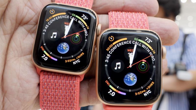 Chiếc Apple Watch thế hệ thứ tư mà Apple trình làng mới đây.