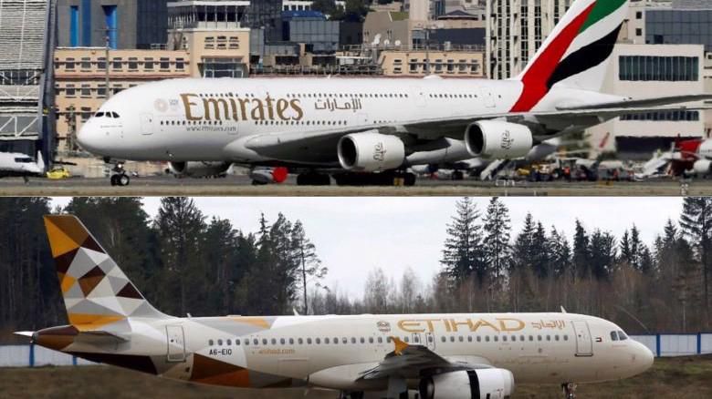 Emirates và Etihad vốn là "kỳ phùng địch thủ" của nhau, đặc biệt là cạnh tranh thu hút hành khách trên các tuyến bay dài nối giữa châu Á và phương Tây.