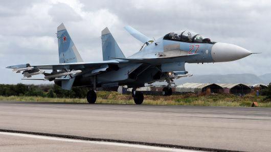 Một máy bay chiến đấu Su-35 của Nga - Ảnh: Getty/CNBC.