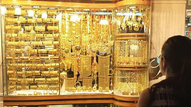 Trong một chợ vàng ở Dubai - Ảnh: Dubai Travel.