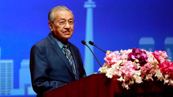 Thủ tướng Mahathir Mohamad của Malaysia trong một sự kiện ở Thái Lan hôm 25/10 - Ảnh: Reuters.