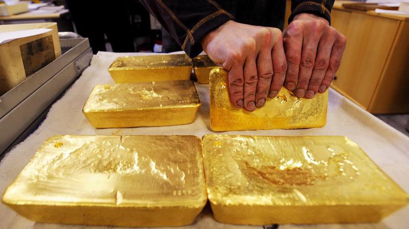 Giá vàng đang hồi phục nhẹ nhờ đồng USD giảm giá - Ảnh: Getty/MarketWatch.