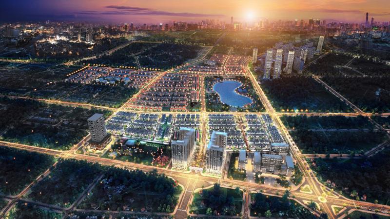 Khu đô thị Dương Nội của Tập đoàn Nam Cường dự kiến sẽ tác động lớn đến tổng nguồn cung phân khúc đất nền thị trường cuối năm 2018.