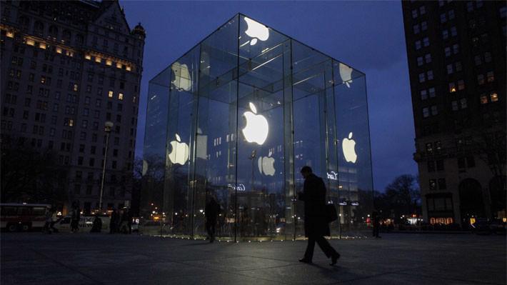 Cửa hiệu Apple Store ở Manhattan, New York.