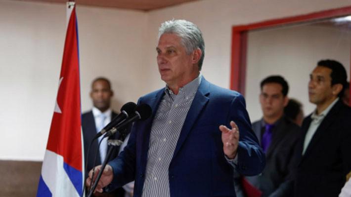 Chủ tịch Cuba Miguel Diaz-Canel - Ảnh: Reuters.