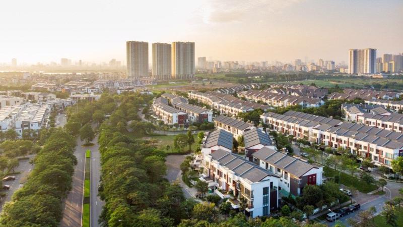 Liền kề Dahlia Homes nằm trong quần thể xanh Gamuda Gardens với quy mô rộng 75ha.