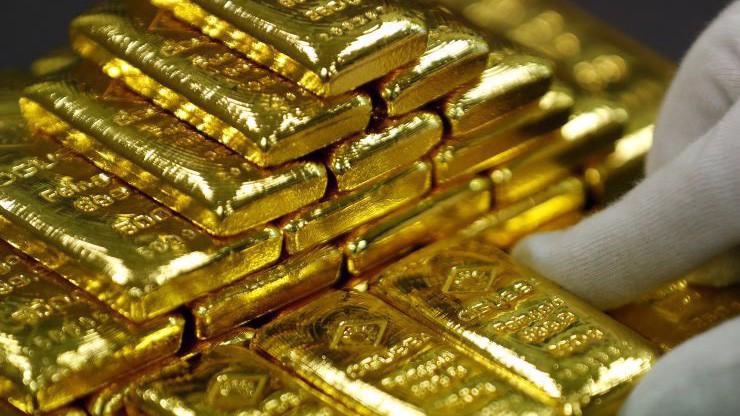 Tuần trước, giá vàng thế giới tăng 1%, đánh dấu tuần tăng mạnh nhất kể từ tuần kết thúc vào ngày 1/2 - Ảnh: Reuters.