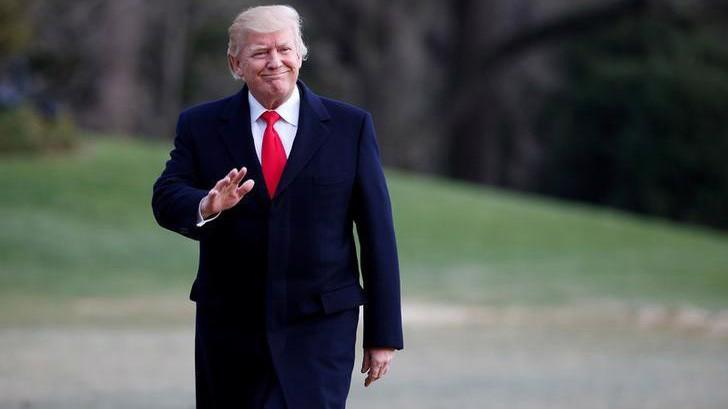 Tổng thống Mỹ Donald Trump rời Nhà Trắng lên đường tới Ohio ngày 20/3 - Ảnh: Reuters.