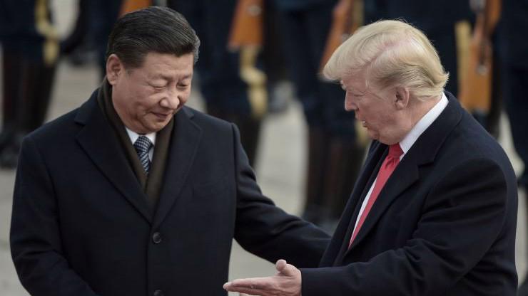 Chủ tịch Trung Quốc Tập Cận Bình (trái) và Tổng thống Mỹ Donald Trump - Ảnh: Getty/CNBC.