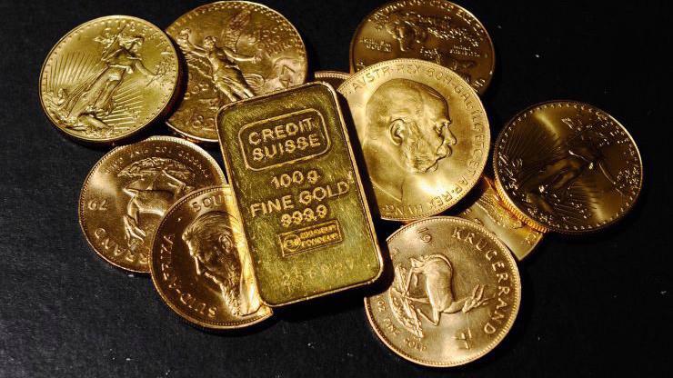 Trên thị trường quốc tế, giá vàng giao ngay giảm 1,4% trong tháng 3, đánh dấu tháng giảm thứ 2 liên tiếp - Ảnh: Reuters/CNBC.