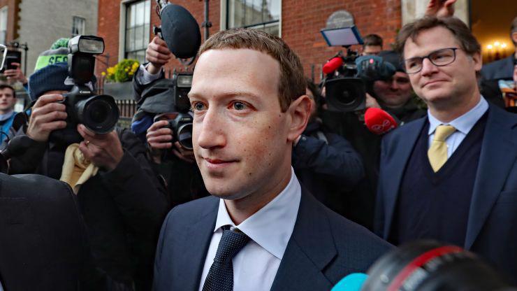 Nhà sáng lập kiêm CEO Facebook, ông Mark Zuckerberg - Ảnh: Getty/CNBC.