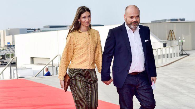Vợ chồng tỷ phú Anders Holch Povlsen trong một sự kiện ở Copenhagen, Đan Mạch hồi tháng 5/2018 - Ảnh: Getty/CNBC.