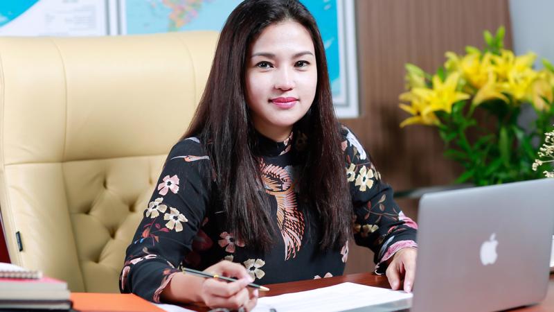 Bà Nguyễn Thu Cúc - Chủ tịch Hội đồng Quản trị Bệnh viện Đa khoa quốc tế Thu Cúc.