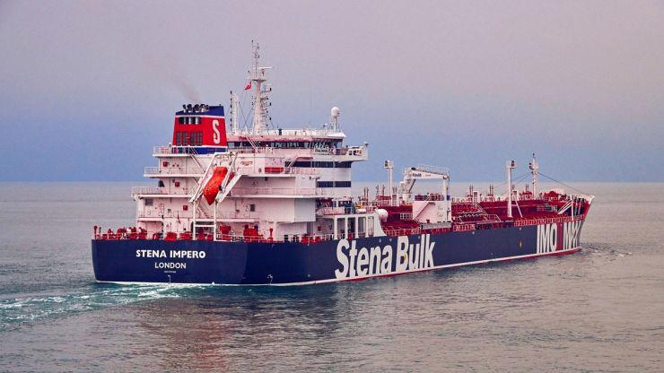 Một bức ảnh tư liệu về con tàu chở dầu Stena Impero của Anh - Ảnh: Stena Bulk/CNBC.