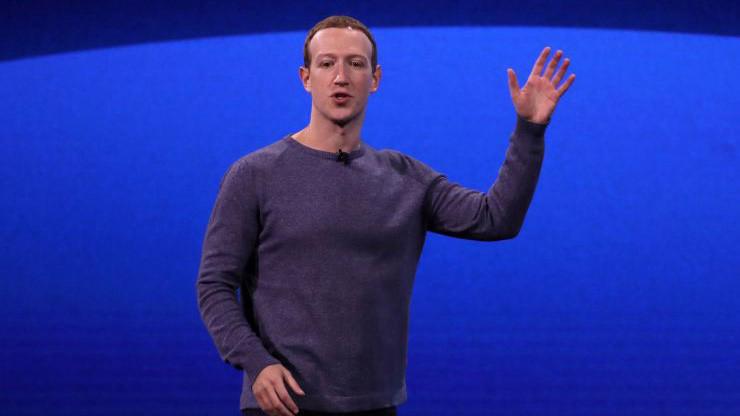 Tổng giám đốc (CEO) Mark Zuckerberg của Facebook - Ảnh: Getty/CNBC.