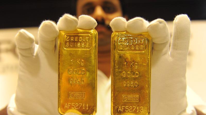 Chỉ trong vòng 1 tuần, giá vàng thế giới đã tăng khoảng 100 USD/oz, nâng tổng mức tăng từ đầu năm lên 17% - Ảnh: Getty/MarketWatch.