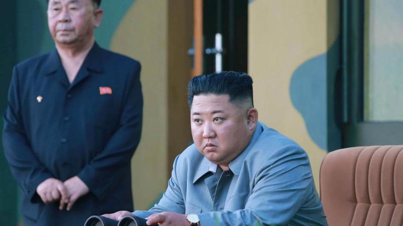 Nhà lãnh đạo Triều Tiên Kim Jong Un trong một bức ảnh được thông tấn trung ương KCNA công bố tháng 7/2019 - Ảnh: KCNA/Reuters.