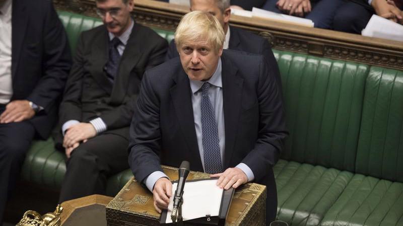 Thủ tướng Anh Boris Johnson - Ảnh: Hạ viện Anh/Bloomberg.
