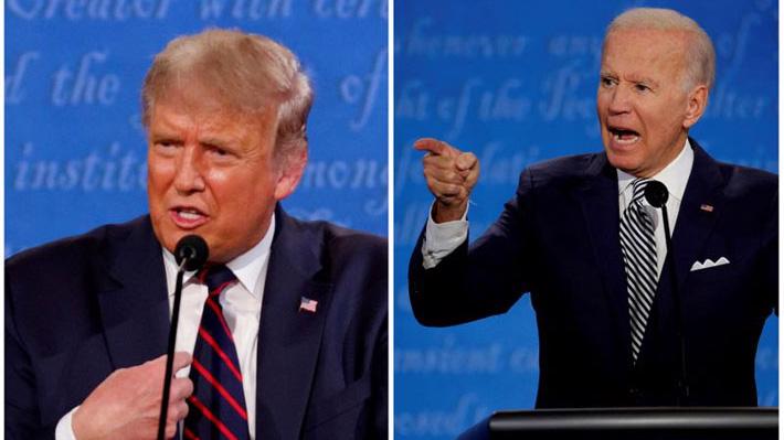 Hai ứng cử viên tổng thống Mỹ 2020: ông Donald Trump (trái) và ông Joe Biden - Ảnh: Reuters.