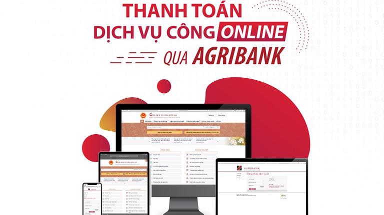 Khách hàng chỉ cần đăng ký sử dụng dịch vụ Agribank Internet Baning một lần duy nhất là có thể thực hiện giao dịch qua cổng Dịch vụ công 24/7 an toàn, tiện lợi và nhanh chóng, tiết kiệm chi phí.