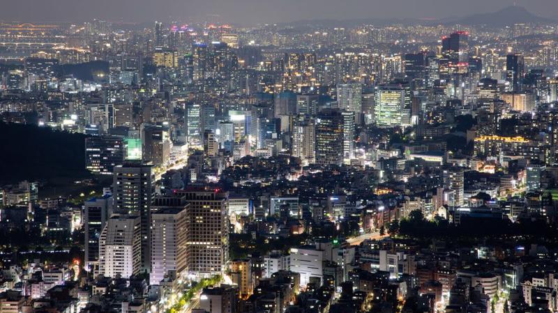 Thủ đô Seoul của Hàn Quốc - Ảnh: Bloomberg.