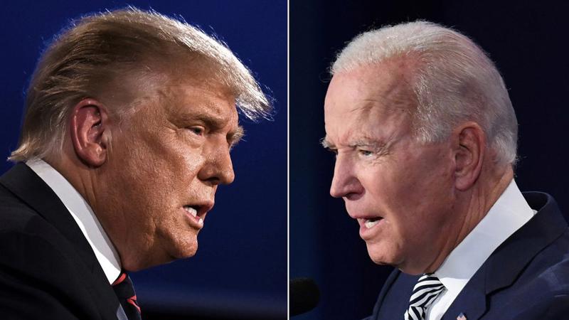 Hai ứng cử viên tổng thống Mỹ 2020: ông Donald Trump (trái) và ông Joe Biden - Ảnh: Bloomberg.