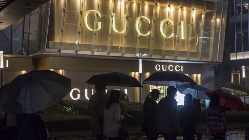 Một cửa hiệu của Gucci ở Trung Quốc - Ảnh: Bloomberg.