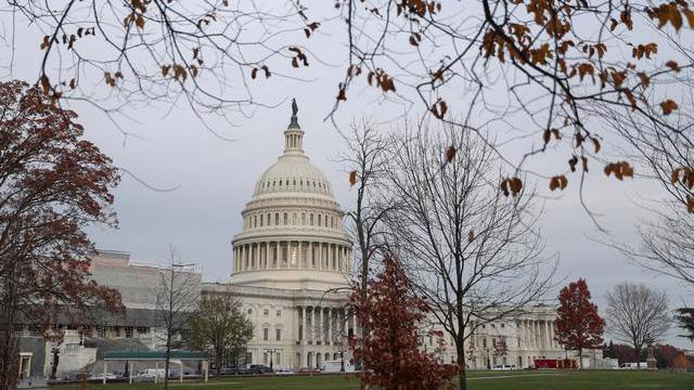 Tòa nhà Quốc hội Mỹ trên đồi Capitol ở Washington DC - Ảnh: Reuters.