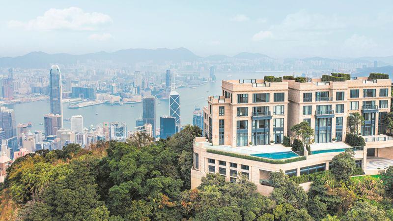 Dự án 11 Plantaton Road ở khu Peak của Hồng Kông - Ảnh: Bloomberg.