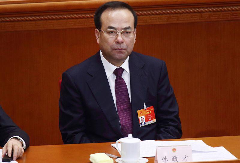 Trước khi bị cách chức, ông Tôn Chính Tài từng được dự báo sẽ trở thành Ủy viên Thường trực Bộ Chính trị Trung Quốc - Ảnh: Bloomberg.<br>