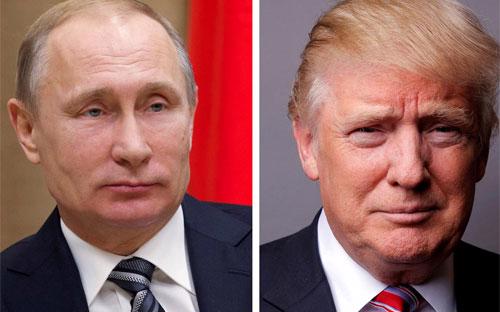 Tổng thống Nga Vladimir Putin (trái) và Tổng thống Mỹ Donald Trump - Ảnh: Reuters/Independent.<br>