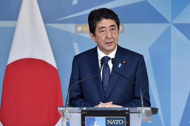Thủ tướng Nhật Bản Shinzo Abe - Ảnh: Reuters.<br>