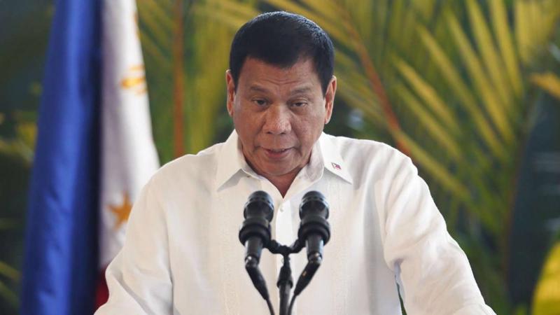 Tổng thống Philippines Rodrigo Duterte - Ảnh: AP/SCMP.<br>