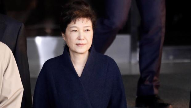 Cựu Tổng thống Hàn Quốc Park Geun-hye.<br>