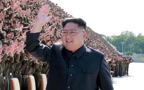 Nhà lãnh đạo Triều Tiên Kim Jong Un trong một bức ảnh được hãng thông tấn trung ương Triều Tiên KCNA công bố hôm 1/9 - Ảnh: KCNA/Reuters.<br>