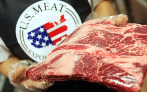 Thịt bò là một trong những nông sản xuất khẩu quan trọng của Mỹ - Ảnh: Getty.<br>