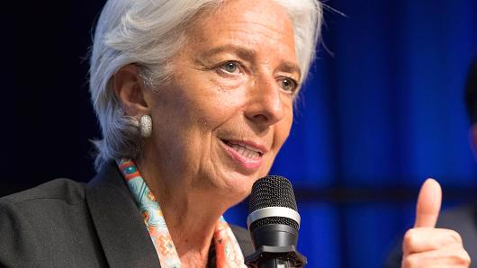 Tổng giám đốc IMF Christine Lagarde - Ảnh: Getty/CNBC.<br>