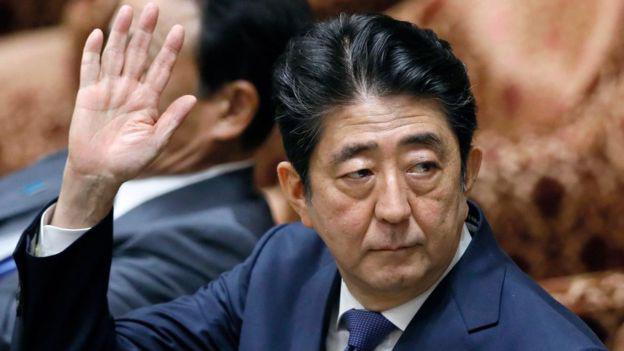 Thủ tướng Nhật Bản Shinzo Abe - Ảnh: BBC.<br>