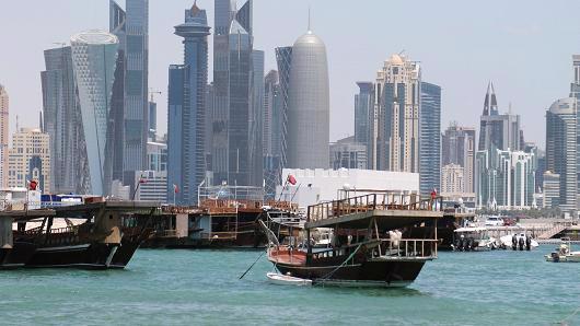 Thủ đô Doha của Qatar.<br>
