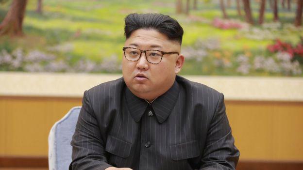 Nhà lãnh đạo Triều Tiên Kim Jong Un - Ảnh: KCNA/BBC.<br>