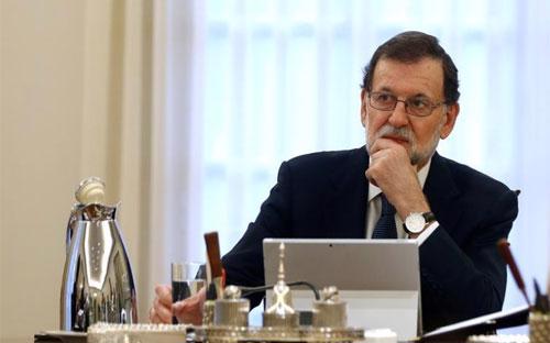 Thủ tướng Tây Ban Nha Mariano Rajoy - Ảnh: Reuters.<br>