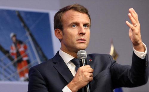 Tổng thống Pháp Emmanuel Macron - Ảnh: Reuters.<br>